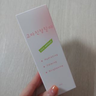 [시카앰플] 묘오한 고마진정할때 진정 스프레이 앰플 150ml — 3점을 준 리뷰어가 2021년 3월 올린 사용 사진