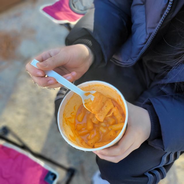 국떡 컵볶이 선물박스 리뷰 사진