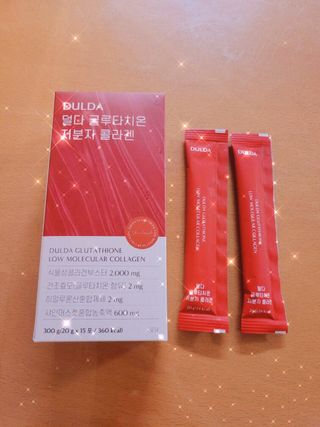 [덜다] 글루타치온 저분자 콜라겐 (20g x 15포) — 5점을 준 리뷰어가 2023년 8월 올린 사용 사진