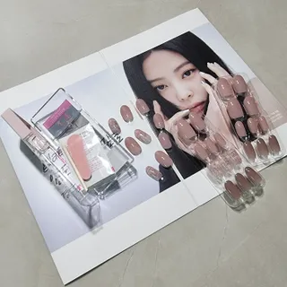 데싱디바 매직프레스 가을신상 롱오발_6종 중 택1 — 4점을 준 리뷰어가 2021년 10월 올린 사용 사진