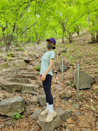[딕시] 힙 플랙션 레깅스 HIP FLEXION Leggings — 5점을 준 리뷰어가 2022년 5월 올린 사용 사진