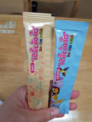 다나음 셀렌에 빠진 아연면역젤리 열대과일맛+사과맛 — 5점을 준 리뷰어가 2021년 3월 올린 사용 사진
