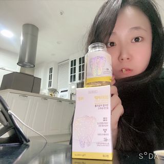 작심연구소 구취제거+충치예방+치아화이트닝 마법의 캔디 덴티팝3종(맛 랜덤 발송) — 4점을 준 리뷰어가 2022년 5월 올린 사용 사진