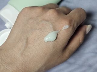 닥터시드 티트리 앤 라임 비건 지성케어 쿨 탈모 캡슐 트리트먼트 두피 팩 — 5점을 준 리뷰어가 2024년 7월 올린 사용 사진