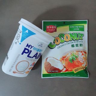 [유픽] 코코넛 커리부터 칵테일까지, 춘광 코코넛 크림 파우더 3입, 2세트, 총 6개 — 4점을 준 리뷰어가 2021년 2월 올린 사용 사진