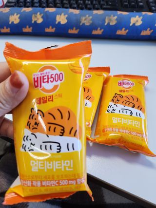 광동생활건강 [광동] 비타 500 데일리 스틱 VB, VC를 함유한 멀티비타민 30포+30포 — 4점을 준 리뷰어가 2022년 10월 올린 사용 사진
