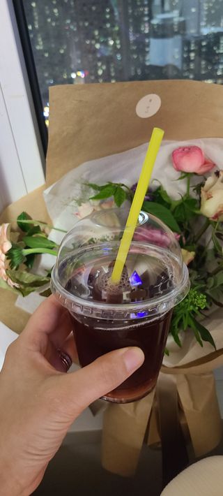 클린24시간 1BOX(5포) + 전용보틀(500ml) — 5점을 준 리뷰어가 2022년 10월 올린 사용 사진