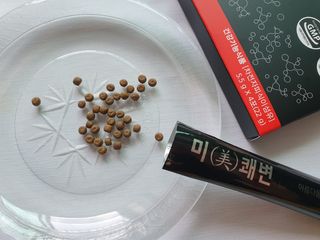 새롬바이오 리생 [미쾌변] 차전자피 식이섬유 건강기능식품 3팩 — 5점을 준 리뷰어가 2021년 6월 올린 사용 사진