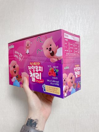 [팔도] 잔망루피젤리 믹스베리맛 42g 8개 — 3점을 준 리뷰어가 2022년 1월 올린 사용 사진