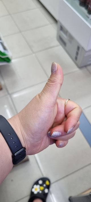 랑벨 비타 에너지 잡티 앰플 패드 65매 (투명하고 밝은 얼굴 광채패드) — 4점을 준 리뷰어가 2022년 5월 올린 사용 사진