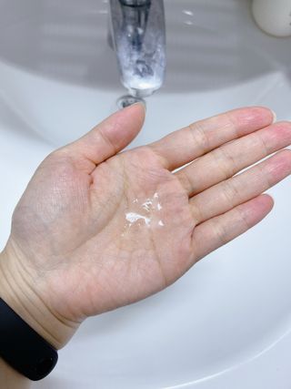 블뤼엔핸드워시 보습용 — 4점을 준 리뷰어가 2021년 4월 올린 사용 사진