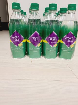 몽베스트 Montbest with Sparkling water Lemon OR Lime 20병(랜덤) — 5점을 준 리뷰어가 2021년 10월 올린 사용 사진