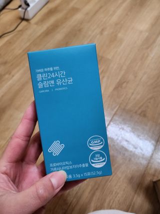 클린24시간 슬림앤유산균 1박스 (3.5g X 15포) — 5점을 준 리뷰어가 2023년 2월 올린 사용 사진
