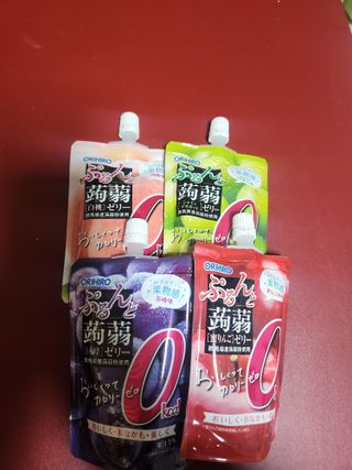 ORIHIRO 오리히로 곤약젤리 제로칼로리 130g 4종 4팩(맛별로 1팩씩) — 5점을 준 리뷰어가 2023년 2월 올린 사용 사진