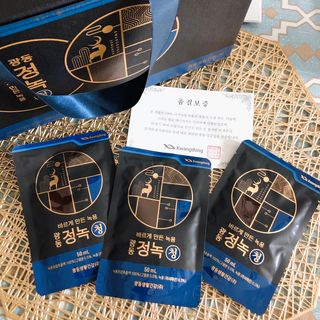 광동생활건강 [광동] 바르게 만든 녹용, 광동정녹청 — 5점을 준 리뷰어가 2021년 11월 올린 사용 사진
