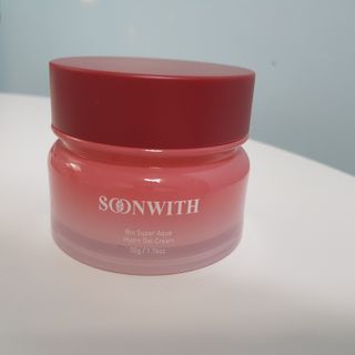 SOONWITH 바이오 수퍼 아쿠아 하이드로 젤 크림 — 5점을 준 리뷰어가 2021년 3월 올린 사용 사진