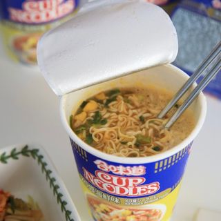 NISSIN 닛신 컵누들  4종 - 씨푸드오리지날, 씨푸드 스파이시, 씨푸드 커리, 씨푸드 XO소스 — 5점을 준 리뷰어가 2021년 11월 올린 사용 사진