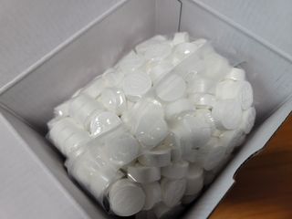 [올가드] 무방부제 대용량 코인티슈 500개입 + 휴대용케이스 1개 — 5점을 준 리뷰어가 2022년 12월 올린 사용 사진