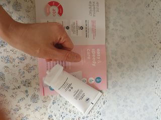 냉장고에 넣어요, 붉은 트러블 피부 다음날 진정되요 [버진팜스 푸딩수딩아토] — 3.5점을 준 리뷰어가 2021년 1월 올린 사용 사진