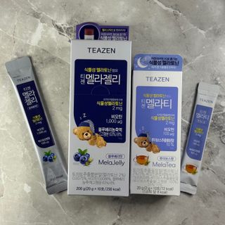 [티젠] 식물성 멜라토닌 함유 멜라티 & 멜라젤리 — 5점을 준 리뷰어가 2025년 6월 올린 사용 사진