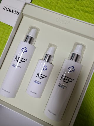 SOONWITH 순위드 NEP+ 스킨케어 3종 세트 — 5점을 준 리뷰어가 2021년 2월 올린 사용 사진