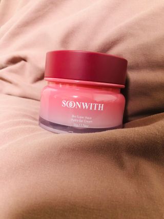 SOONWITH 바이오 수퍼 아쿠아 하이드로 젤 크림 — 5점을 준 리뷰어가 2021년 3월 올린 사용 사진