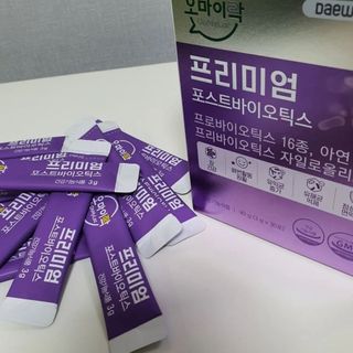 [유산균] 오마이락 프리미엄 포스트바이오틱스 30P — 5점을 준 리뷰어가 2022년 12월 올린 사용 사진