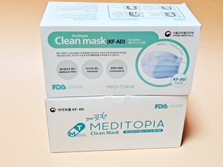 나무드 [식약처허가] KF-AD 국내생산 메디토피아 비말차단 마스크 50매 대대형 헬스 운동 2 BOX — 5점을 준 리뷰어가 2021년 10월 올린 사용 사진