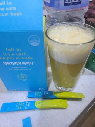 메디포스트 모비타 바디코드 식이섬유 차전자피에 빠지다 30포 — 5점을 준 리뷰어가 2023년 1월 올린 사용 사진