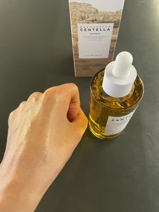 [스킨1004] 마다가스카르 센텔라 앰플 100ml — 5점을 준 리뷰어가 2024년 5월 올린 사용 사진