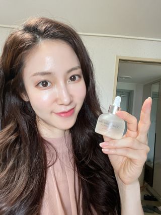 브에노 파리퀸 윌 페이스 오일 — 5점을 준 리뷰어가 2021년 7월 올린 사용 사진