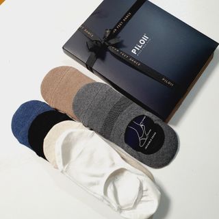 [사이즈가 있는 양말 필로이]남자 덧신 6족 선물 세트_나를 위한 선물or마음을 전하는 선물【 S, M, L, XL】 — 5점을 준 리뷰어가 2022년 6월 올린 사용 사진