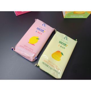 비타앤C 레몬맛, 망고맛 — 3점을 준 리뷰어가 2021년 7월 올린 사용 사진