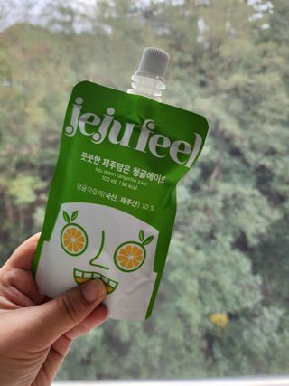 JEJUFEEL 풋풋한 제주담은 청귤에이드 — 5점을 준 리뷰어가 2022년 10월 올린 사용 사진