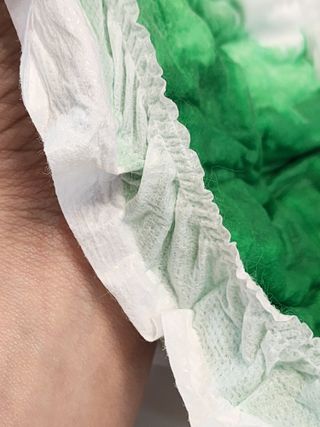 N[템포 ] 패드 내추럴 순면 입는 오버나이트 5P * 2개 — 4.5점을 준 리뷰어가 2024년 2월 올린 사용 사진