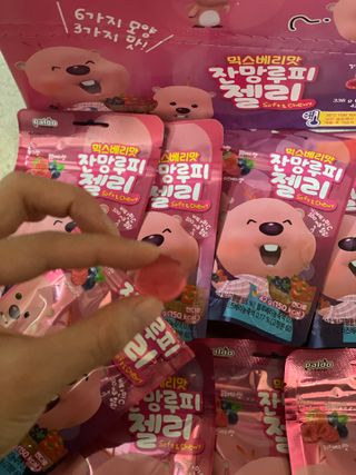 [팔도] 잔망루피젤리 믹스베리맛 42g 8개 — 5점을 준 리뷰어가 2022년 1월 올린 사용 사진