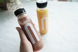 BLENDY'S 핑크 스무디+블론디 스무디 — 4점을 준 리뷰어가 2021년 12월 올린 사용 사진