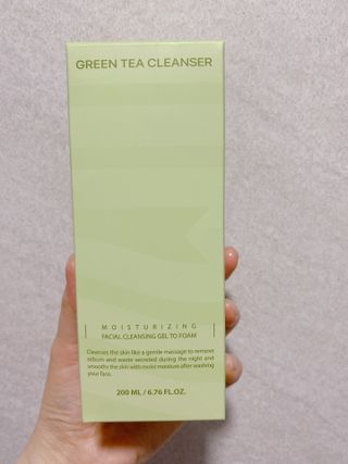 프리마인 메이크업과 들뜨는 각질까지 한방에 깐달걀로! 순하기까지한 셀베이스 그린티클렌저(200ml) — 5점을 준 리뷰어가 2023년 3월 올린 사용 사진