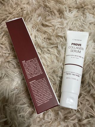 체르엠  프루브 콜라겐 앰플세럼 60ml 1병 — 5점을 준 리뷰어가 2022년 2월 올린 사용 사진