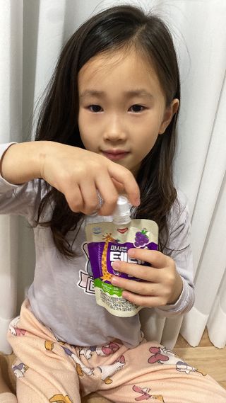 나우캠페인용 [한미사이언스] 우리 아이 튼튼, 엄마 마음 든든! 마시는텐텐 플러스 (100ml*10입) — 5점을 준 리뷰어가 2023년 12월 올린 사용 사진