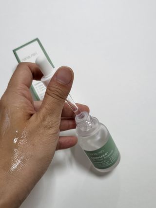 나나스킨 콤플렉스씨쓰리닥터클리어앰플 — 4점을 준 리뷰어가 2021년 10월 올린 사용 사진