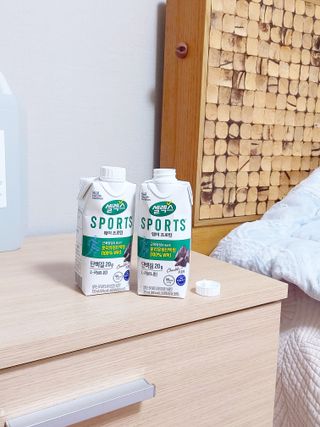 셀렉스스포츠 셀렉스 스포츠 드링크 초콜릿 _ 330ml x 12팩 — 5점을 준 리뷰어가 2021년 12월 올린 사용 사진
