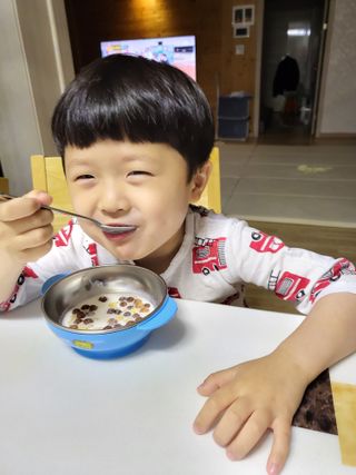 오!그래놀라팝 현미아몬드 — 5점을 준 리뷰어가 2022년 4월 올린 사용 사진