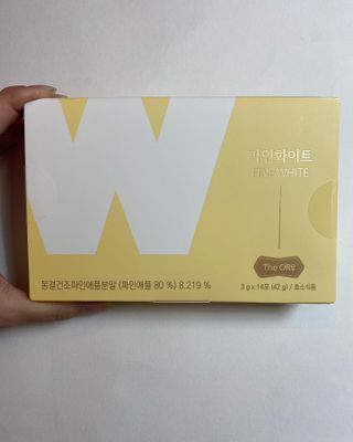 디오르 파인화이트 — 5점을 준 리뷰어가 2022년 1월 올린 사용 사진