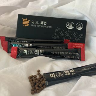 새롬바이오 리생 [미쾌변] 차전자피 식이섬유 건강기능식품 3팩 — 4점을 준 리뷰어가 2021년 6월 올린 사용 사진