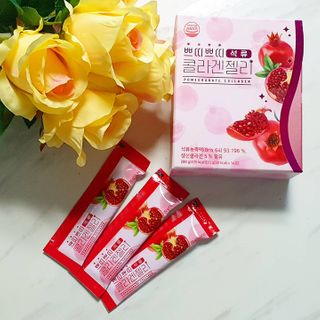 헬스업_쁘띠쁘띠석류콜라겐젤리_20g x 14포 — 2점을 준 리뷰어가 2021년 1월 올린 사용 사진