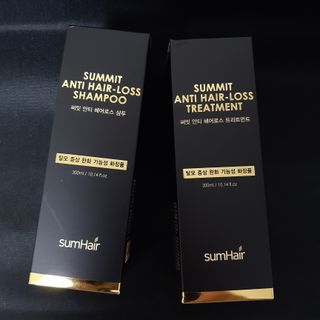 썸헤어 / SUMHAIR 썸헤어  써밋 안티 헤어로스 샴푸+트리트먼트 — 5점을 준 리뷰어가 2021년 6월 올린 사용 사진