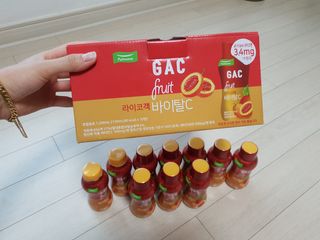 [풀무원] 라이코객 바이탈C 1세트-10개입 — 5점을 준 리뷰어가 2021년 3월 올린 사용 사진