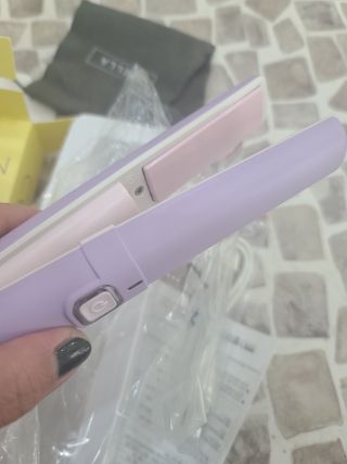 엠엔 비비엘라 휴대용 무선 고데기 HGK-SM — 5점을 준 리뷰어가 2021년 4월 올린 사용 사진