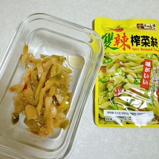 루시델리 야미하우스 홍콩 스파이시 프리미엄 짜사이 무침 500g — 5점을 준 리뷰어가 2024년 10월 올린 사용 사진